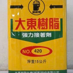 Keo dán lưới 420 dùng dán lưới vào khung in lụa thùng 15kg
