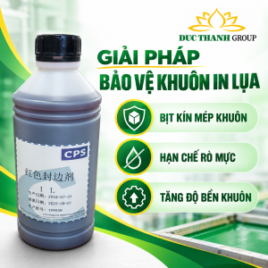Chất bịt viền khuôn in CPS màu đỏ chống rò mực